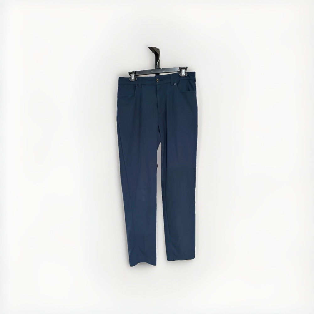 VRST mens pants stretch‎ navy blue waist 32 inseam 34 A15